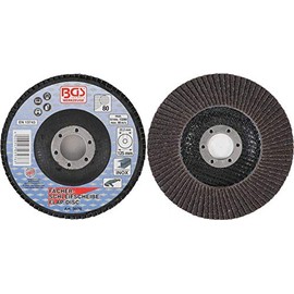 BGS Fan Grinding Disc Diameter 125 mm Grit Size 80 Pack of 3976
