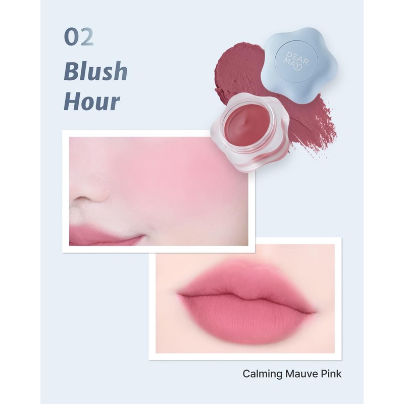 DEARMAY Pure Falling Mood Lip Pot No. 02 Blush Hour