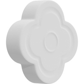 Ekena Millwork ROSC080X080BONUF 8" W x 8" H x 5/8" D Jumbo Bonney Flower Rosette, White