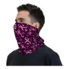 Bufanda De Cinta Morada Con Estampado De Mariposas, Multifun