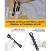 CHRIS Kwik Tite Angle-On Wrench Kit Professional Plumbing Tool Angle