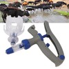 Livestock Syringe 0.1 to 2ml Continuous Syringe Adjustable Stainless Steel
