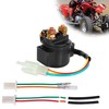 RUHUO Starter Solenoid Relay 12V GY6 4-Stroke Engine 50cc 70cc