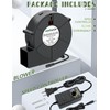 AmRunJe 140mm x 40mm Blower Fan with AC 110v 120v