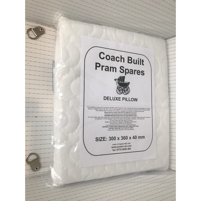 Pram Pillow For Silver Cross Kensington & Balmoral Coach Built