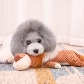 PawfectPals Interactive Fun and Squeaky Stuffed Plushy Dog Toy (Variety Pack Bundle Set)