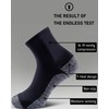 SITOISBE Quarter Compression Socks for Men Women, Cushioned Running Hiking