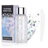 URAQT Body Glitter Gel, Holographic Mermaid Sequins Glitter Chunky Cosmetic
