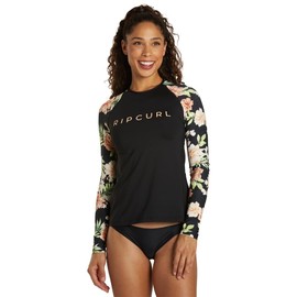 Rip Curl Women's Sol Seeker LS Surf Shirt - Black - M