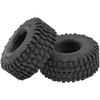 4PCS HIRCQOO 1.0" SCX24 Rubber Crawler Mud Terrain Micro Rubber