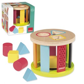 Goula Geometrisches Formen-Steckspiel Trommel