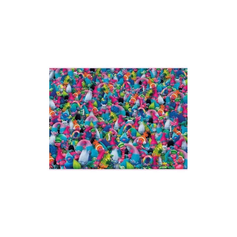 Clementoni 39369 - Trolls - 1000 Teile Puzzle (schwer)