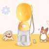 Lightweight Portable Dog Water Bottle with Strap for Walks 1 Piece