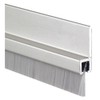 Double Door Weatherstrip, Nylon, 8ft L