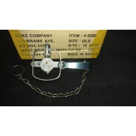 Duke 1 Dozen (12 PAK) Duke 0 Long Spring Trap for Gopher and Weasel Trapping Survival