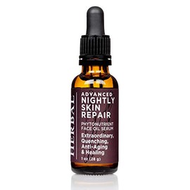 Advanced Night Repair Natural Anti Aging Face Serum Deep Moisturizer Oil with Organic Tamanu (Foraha) Oil, Rosehip Seed Oil, Pomegranate Oil, Carrot  