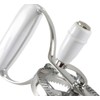 GSD Egg Beater of Stainless Steel, Silver, 32 x 13