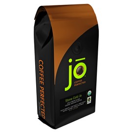 STONE COLD JO: 12 oz, Cold Brew Coffee Blend, Dark Roast, Coarse Ground Organic Coffee, Silky Smooth Low Acidity, Certified Organic, Fair Trade Certified, Great French Press Hot Brew by Jo Coffee®