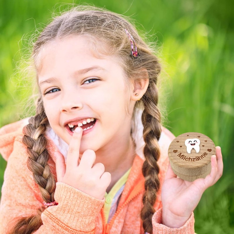 QZKJQDD Milk Teeth Box for Boys