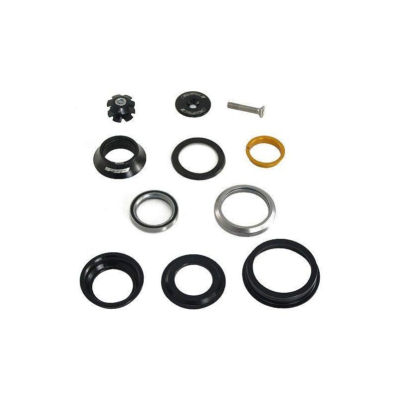 FSA No.57-1 Orbit 1.5 ZS 1-1/8Inches Tapered Headset OD 50/62mm