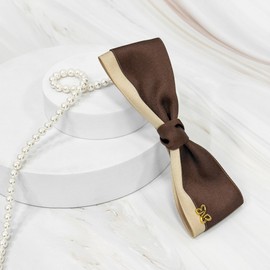 Burnaby Mocha Signature Hairpin 8cm / 버나비 모카 시그니처 헤어핀 8cm