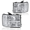 DimFlux DimFlux Headlight Assembly, Headlights Kit Compatible with 2007-2013 GMC