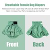 wegreeco Dog Diapers Female (3 Pack), Highly Absorbent Dog Diapers