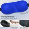 3 Piezas Antifaz para Dormir para Dormir de Lado, Antifaz