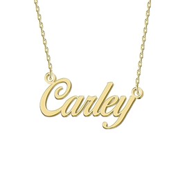 Unique Name Gifts for Mother Nameplate Necklaces Birthday Jewelry Gifts for New Mom Carley