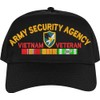 MilitaryBest Army Security Agency Vietnam Veteran Imported High Profile Black