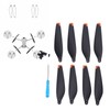 2 Pair Drone Propellers Professional Low Noise Replacement Propeller Blades