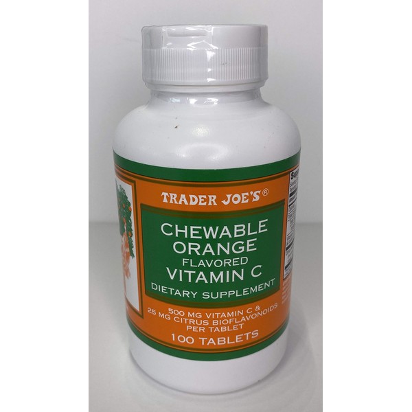 Trader Joe's Chewable Orange Flavored Vitamin C