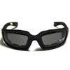 Choppers Mens Biker Padded Motorcycle Goggles Glasses - Several Lens