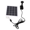 3W 5V Solar Water Fountain Pump 120L/H Landscape Garden Solar