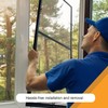 Pet Proof Window Screen Replacement Adjustable Thicken Charcoal Fiberglass Screen