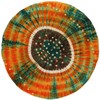 India Arts Bandini Tie Dye Round Cotton Tablecloth 72" Multi