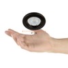 Tecnolite Lámpara para Empotrar, Lámina de Acero, color Negro YD-220/N
