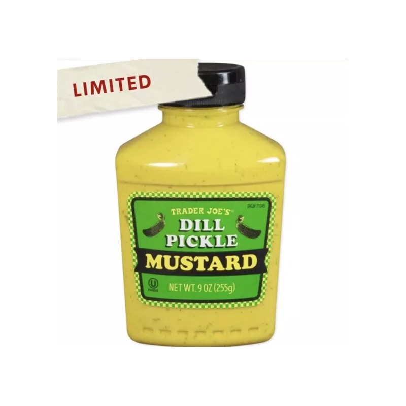 Trader Joe's 2 Pack Trader Joe's DILL PICKLE MUSTARD 9