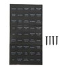 Toggle Switch Panel 12‑24V On Off Aluminum Red LED Indicator