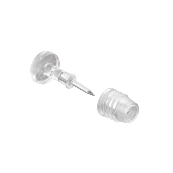 Prime-Line Products L 5776 Window Grid Retainer Pin, Clear Plastic,(Pack