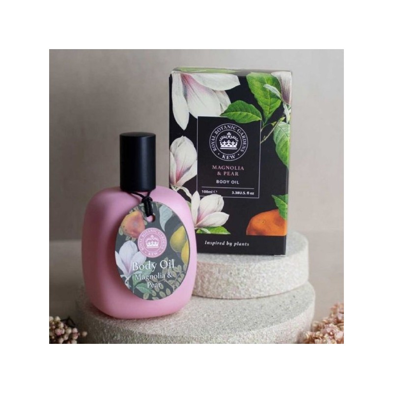 Q Garden Magnolia Pear Body Oil / 큐가든 매그놀리아 페어