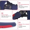 Flytuo Upgraded Hexagonal Ferrule Crimping Tool, New HSC8 6-6A Self-adjusting