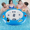 FormiPow Floating Table for Pool, 39''x39'' Premium PVC Pool Card