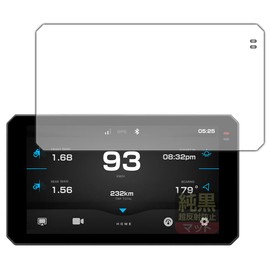 PDA Workshop Smart Ride Monitor, Compatible with AIO-6 MAX/AIO-6 LTE, Pure Black Clear (Ultra Anti-Reflective), Protective Film, Reduce Reflection, Anti-Fingerprints, Made in Japan