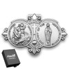 Anwlki St Christopher Medal for Car Saint Christopher Our Lady