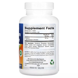 Potassium Chloride, 99 mg, 400 Tablets