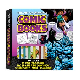 The Art of Drawing Comic Books Kit: Learn to draw comic book characters and create your own comic books