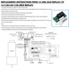 RV Power Gear Slide Out Relay Control Board,for RV Power