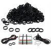 Rubber Bands 150pcs 1.5in Small Elastic Bands for Cord Cable