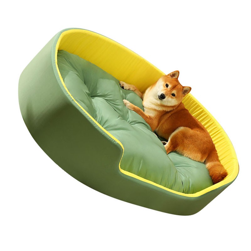 Pet Nest Bed Large Space Soft Comfortable Warm Pet Sleeping